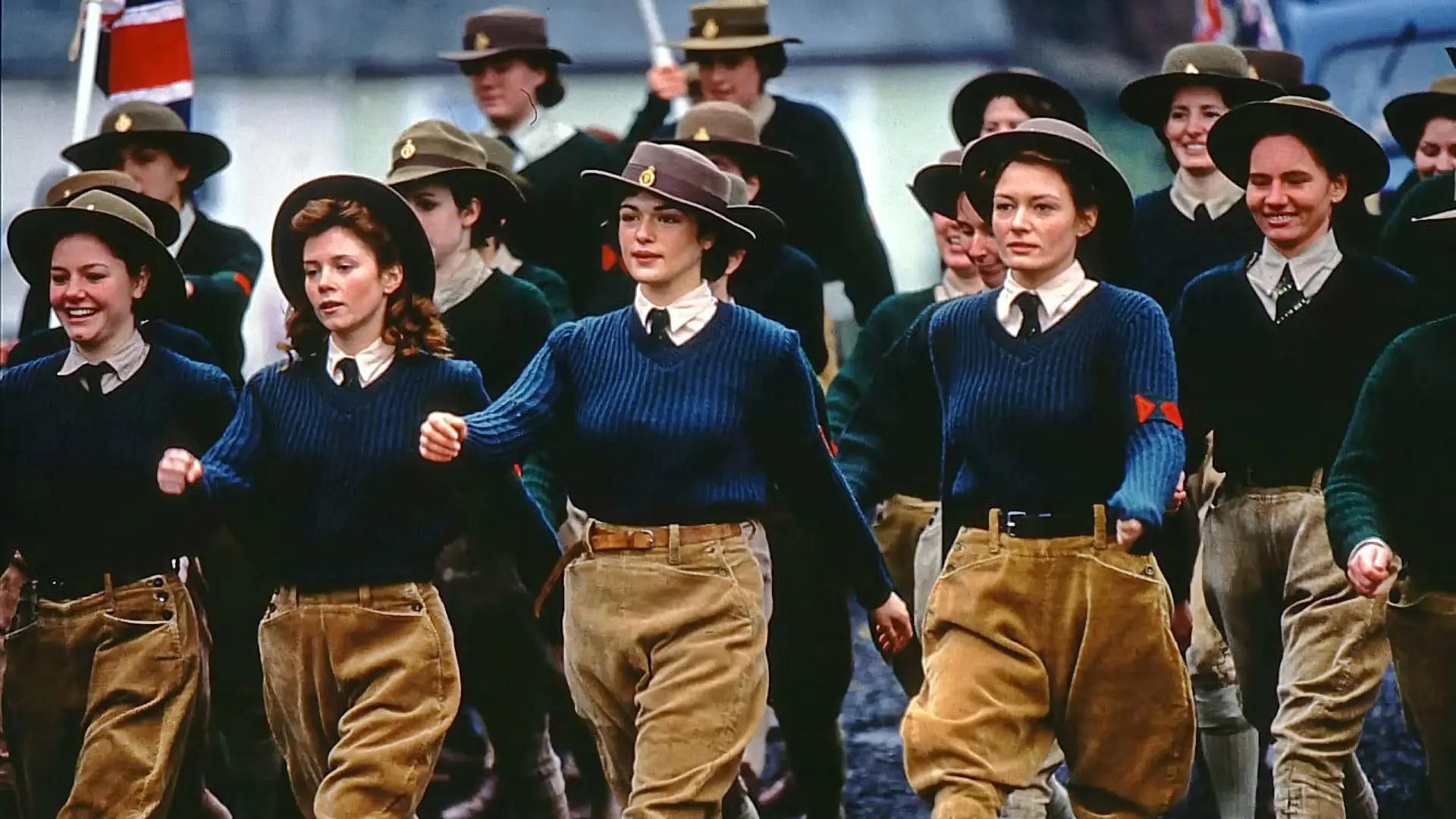 The Land Girls backdrop