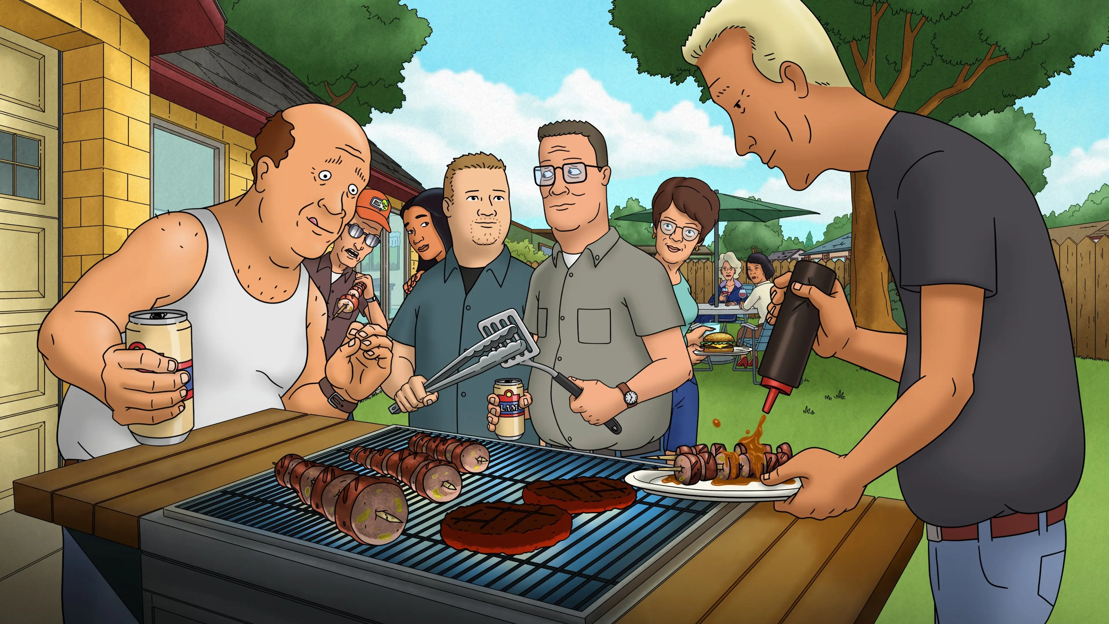 King of the Hill backdrop
