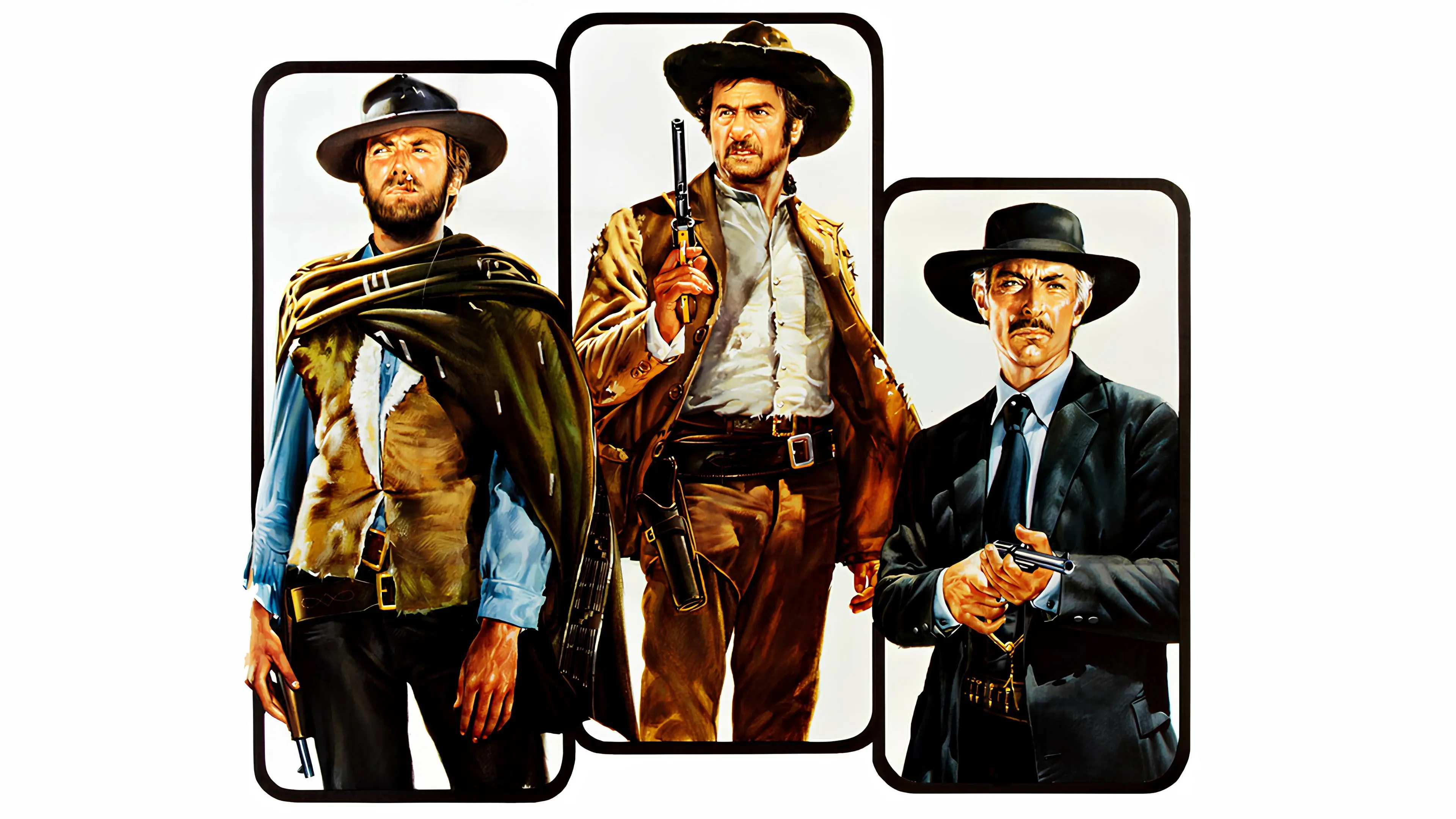 The Good, the Bad and the Ugly backdrop