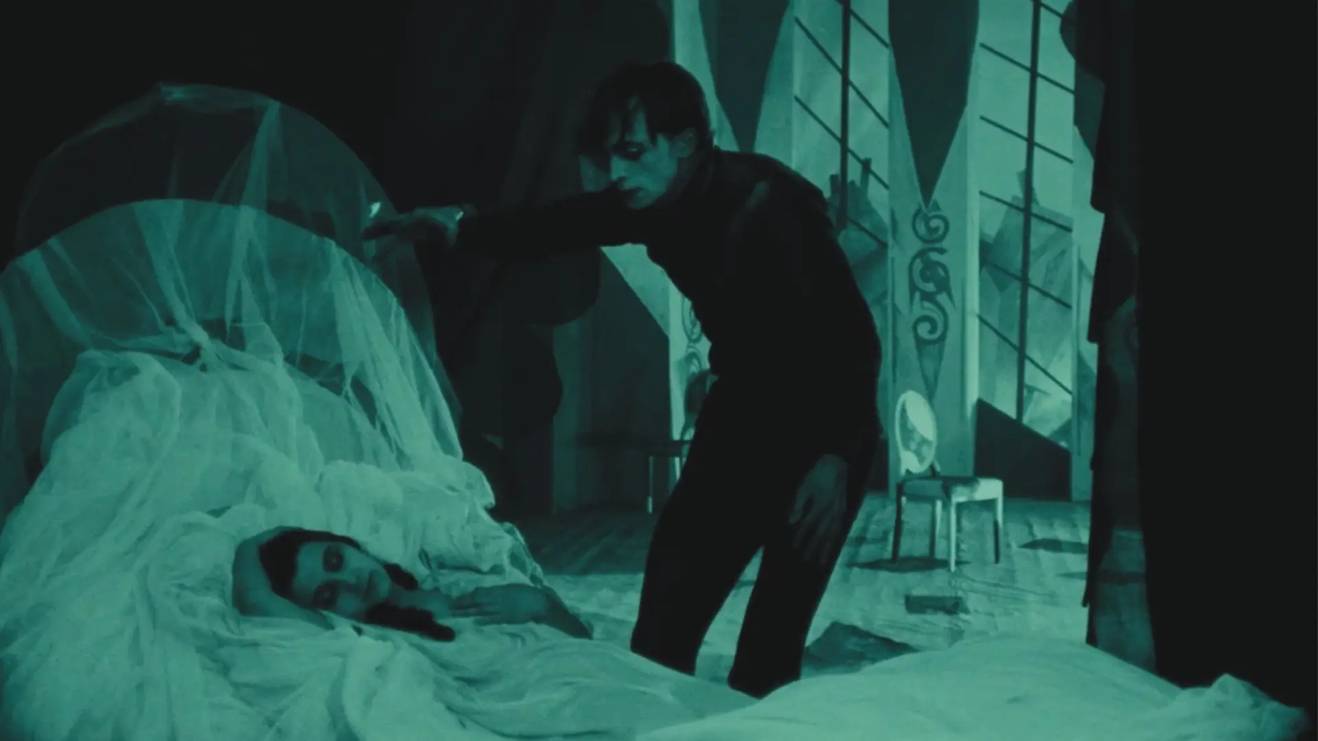 The Cabinet of Dr. Caligari backdrop