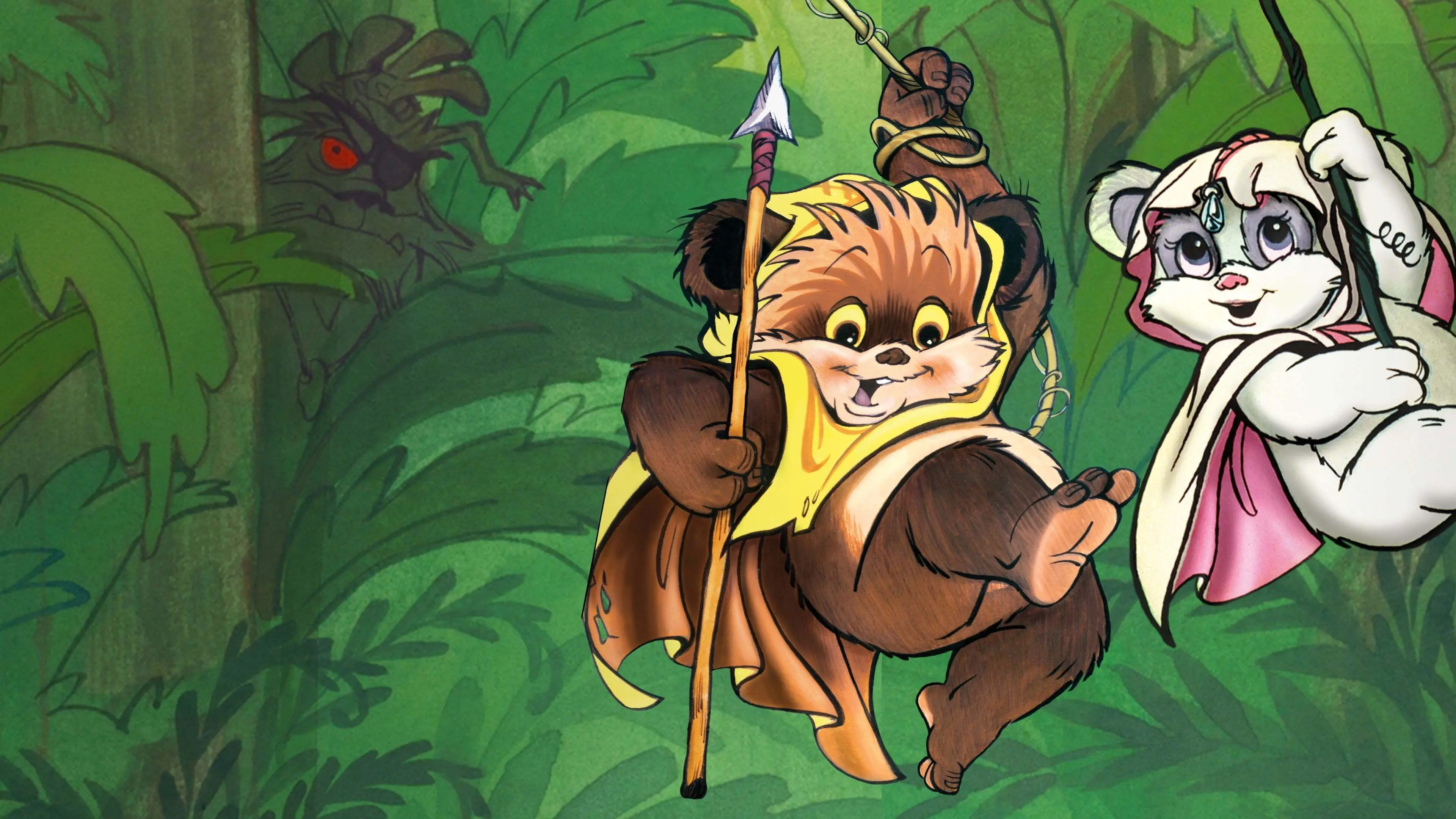 Ewoks backdrop