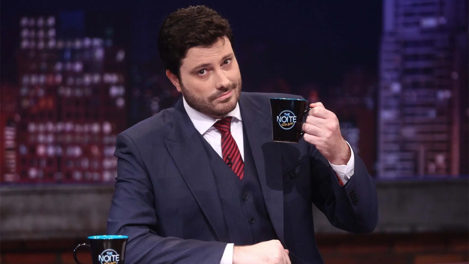 The Noite com Danilo Gentili backdrop