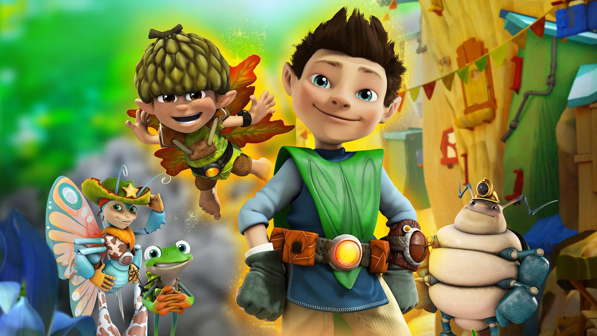 Tree Fu Tom backdrop