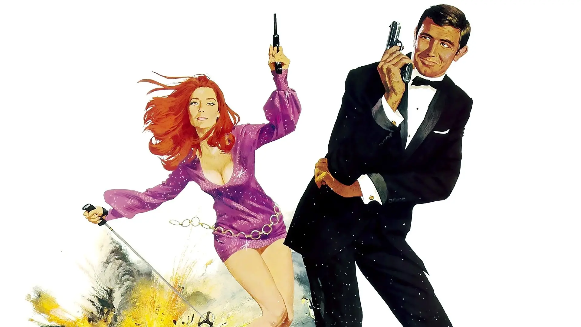 On Her Majesty's Secret Service backdrop