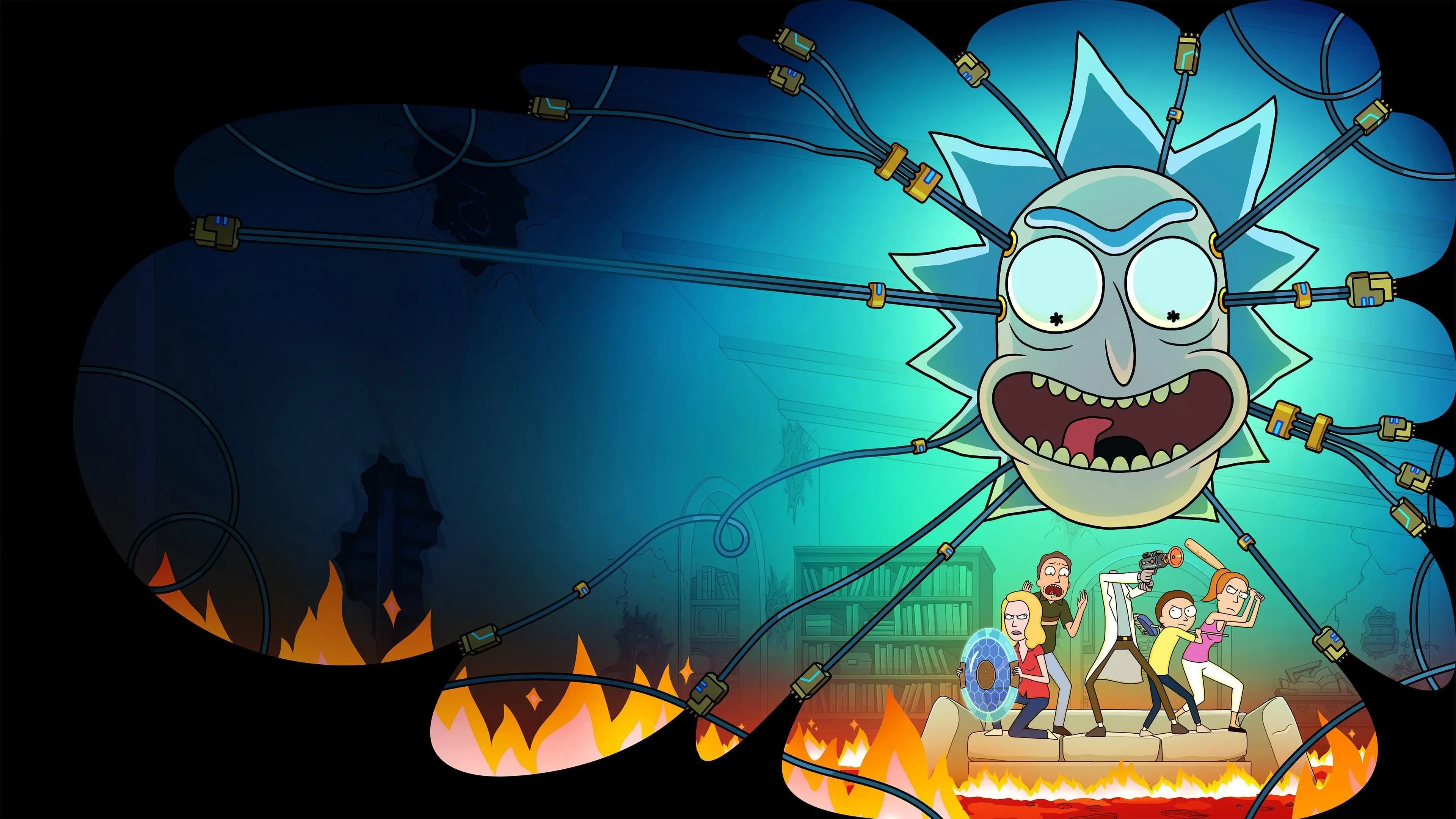 Rick and Morty backdrop