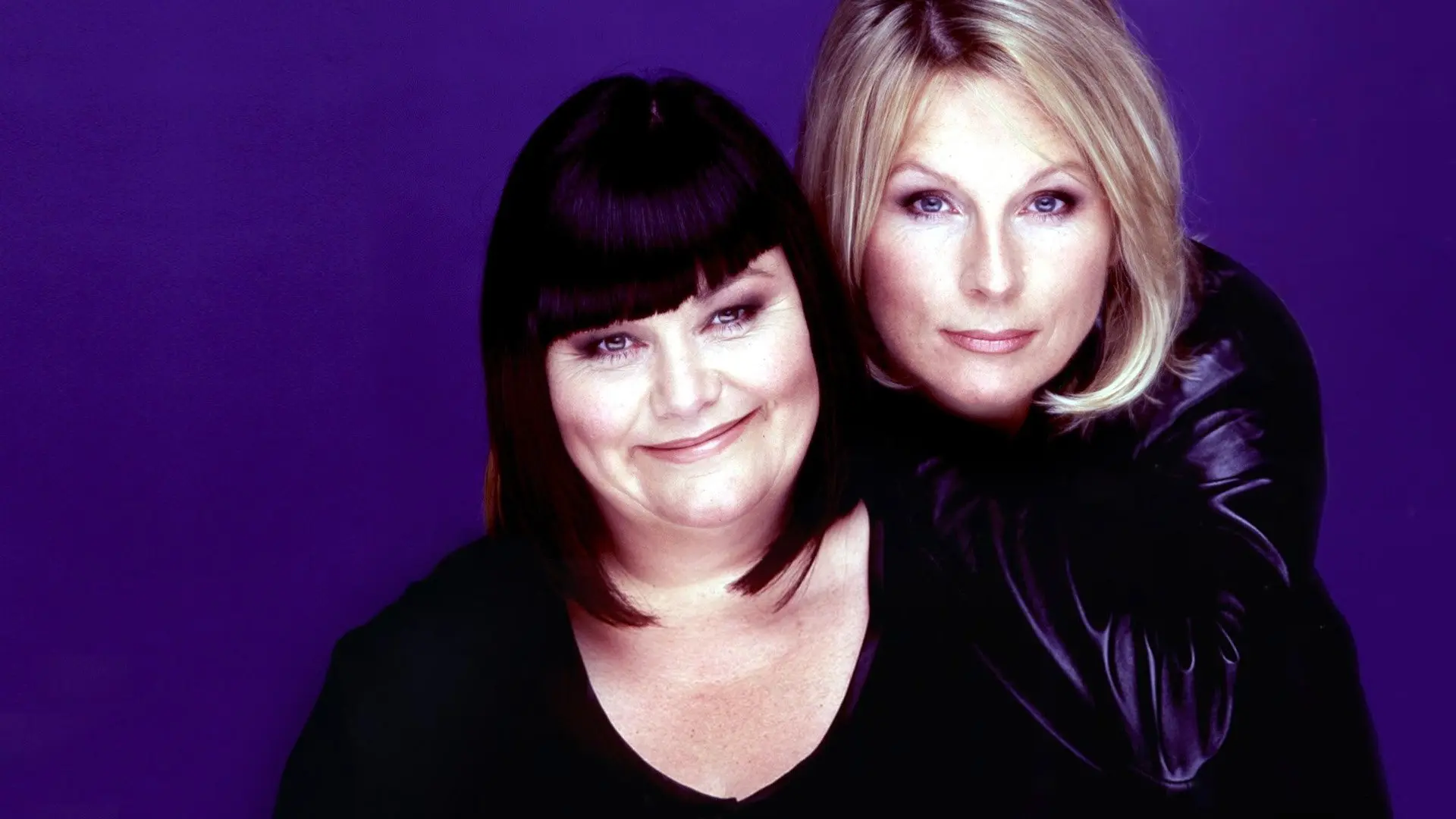 French & Saunders backdrop