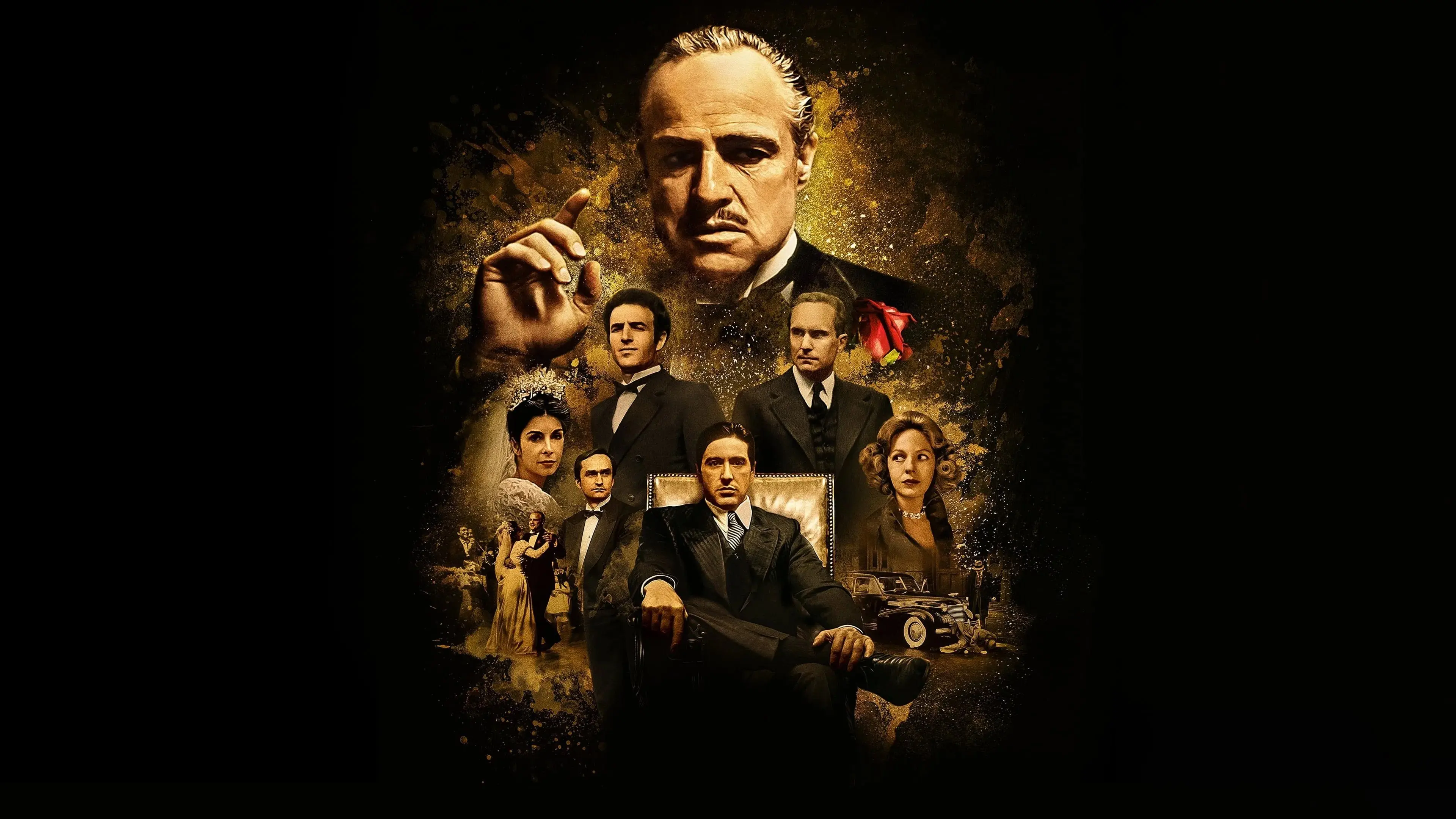 The Godfather backdrop