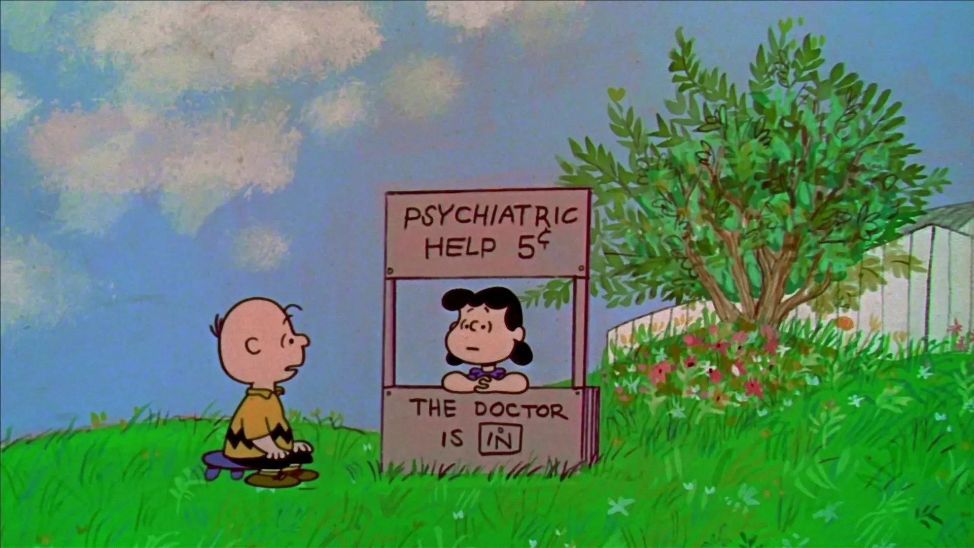 A Boy Named Charlie Brown backdrop